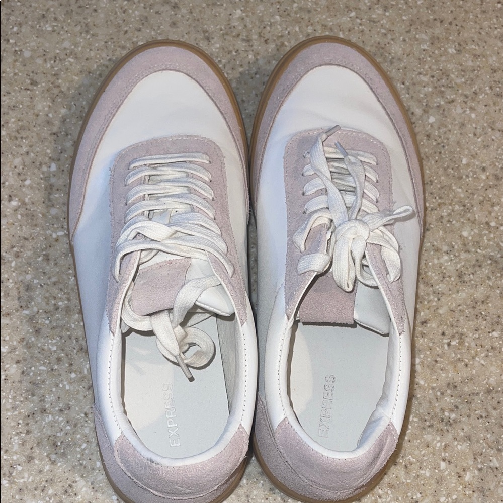 Men Express Genuine Suede Gum Sole Sneakers